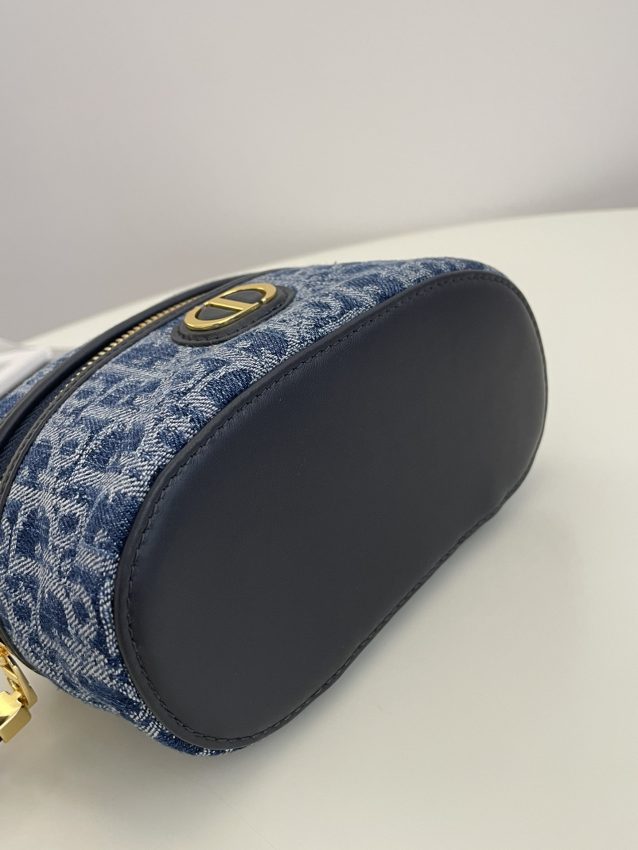 Replica Dior 30 Montaigne Vanity Denim Blue