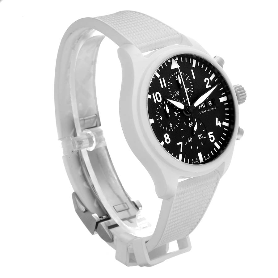 IWC Pilot Top Gun Chronograph Ceramic Mens Watch IW389105