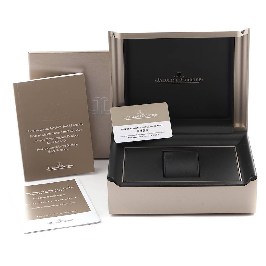 Jaeger LeCoultre Reverso Duo Day Night Steel Watch 215.8.D4 Q3848420