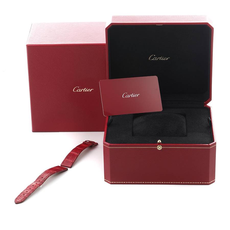 Cartier Tortue Medium Rose Gold Diamond Ladies Watch WJTO0009