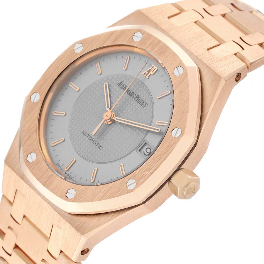 Audemars Piguet Royal Oak Rose Gold Nick Faldo Limited Edition Mens Watch 15097OR