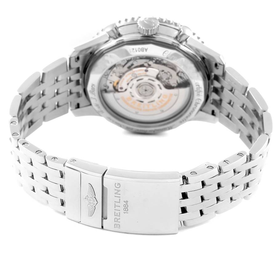 Breitling Navitimer 01 Black Dial Steel Mens Watch AB0121