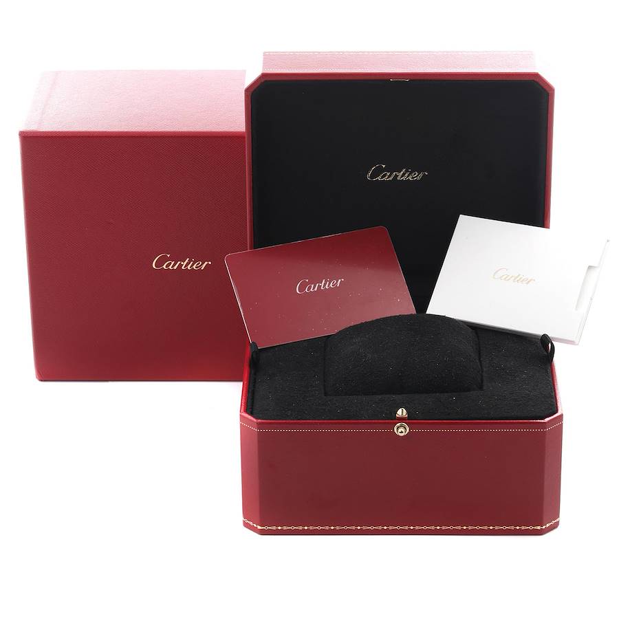 Cartier Ballon Bleu Rose Gold Diamond Ladies Watch WJBB0076