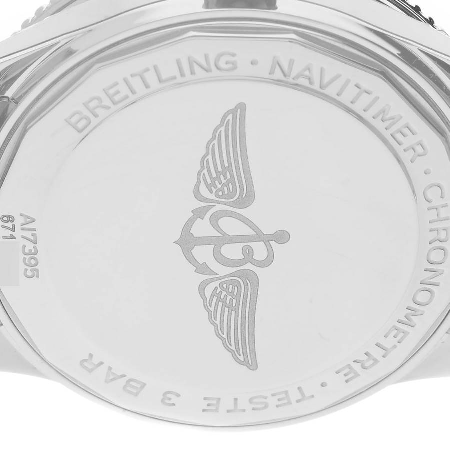 Breitling Navitimer Automatic 35 Blue Dial Steel Midsize Watch A17395