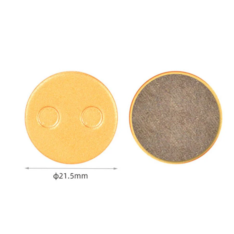 E-bike semi-metallic particles instant braking anti-friction brake pads