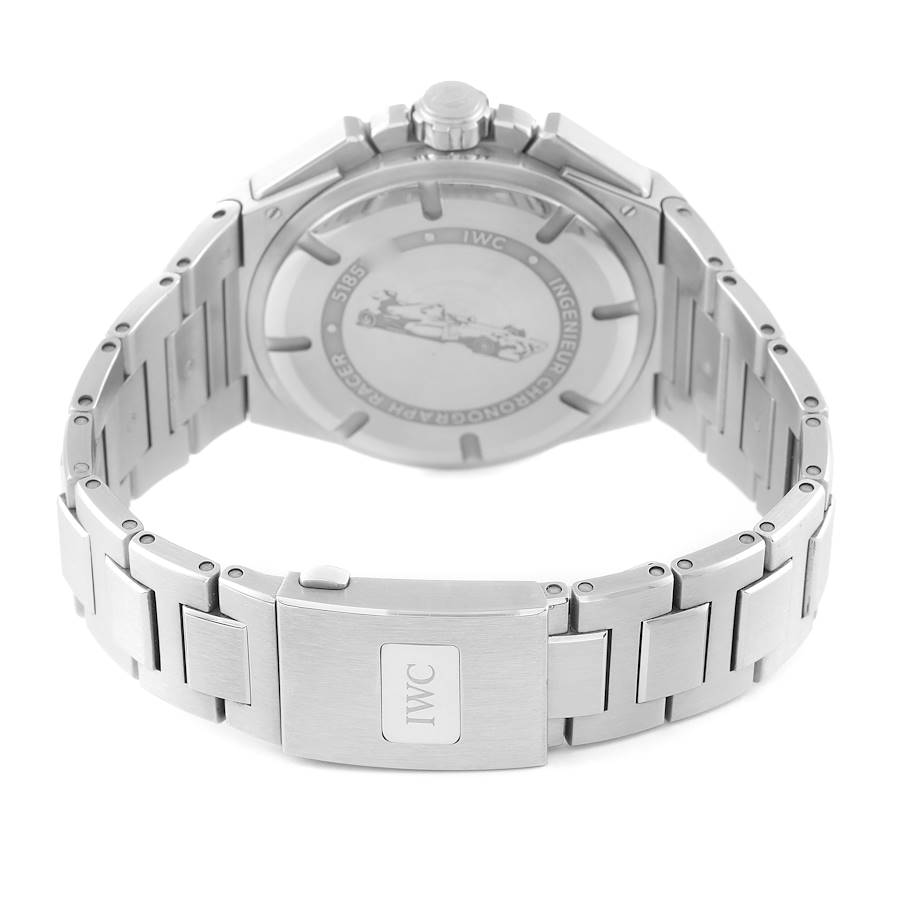 IWC Ingenieur Chronograph Racer Gray Dial Steel Mens Watch IW378508