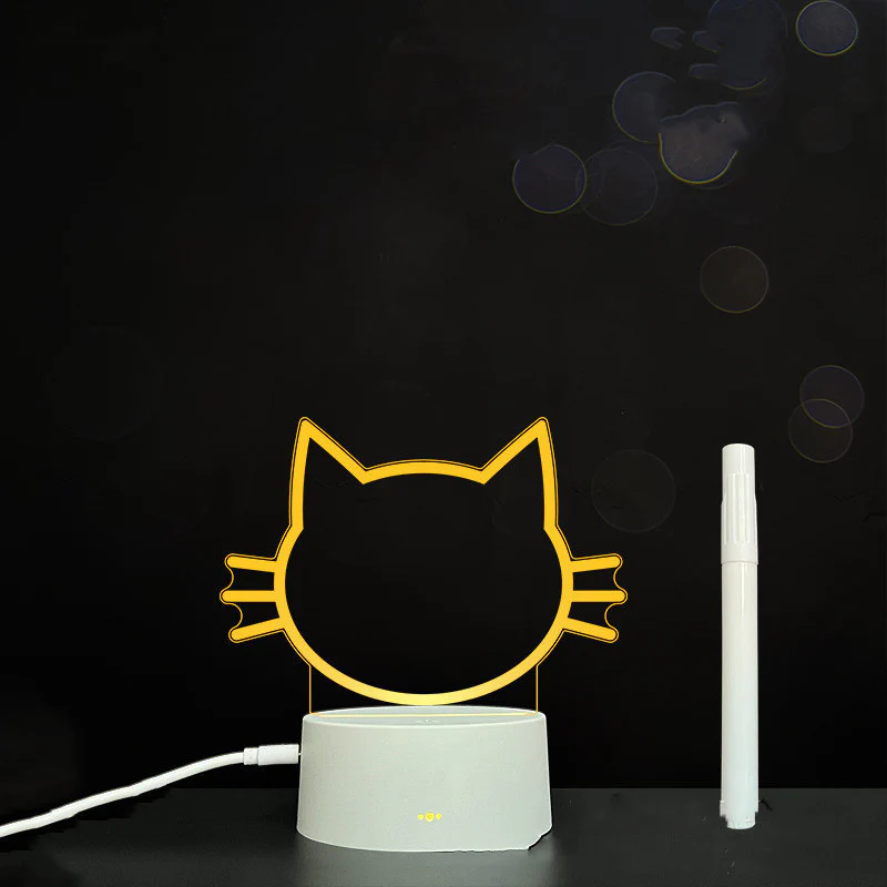 3D Acrylic Board Handwriting Message Board