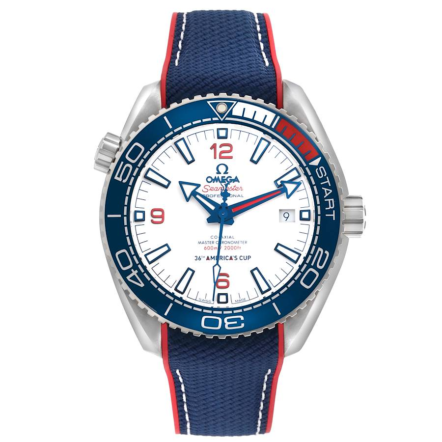 Omega Seamaster Planet Ocean America Cup Limited Edition Watch 215.32.43.21.04.001