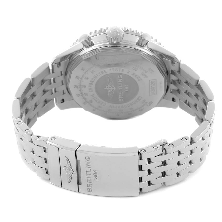 Breitling Navitimer 01 Panda Dial Steel Mens Watch AB0120