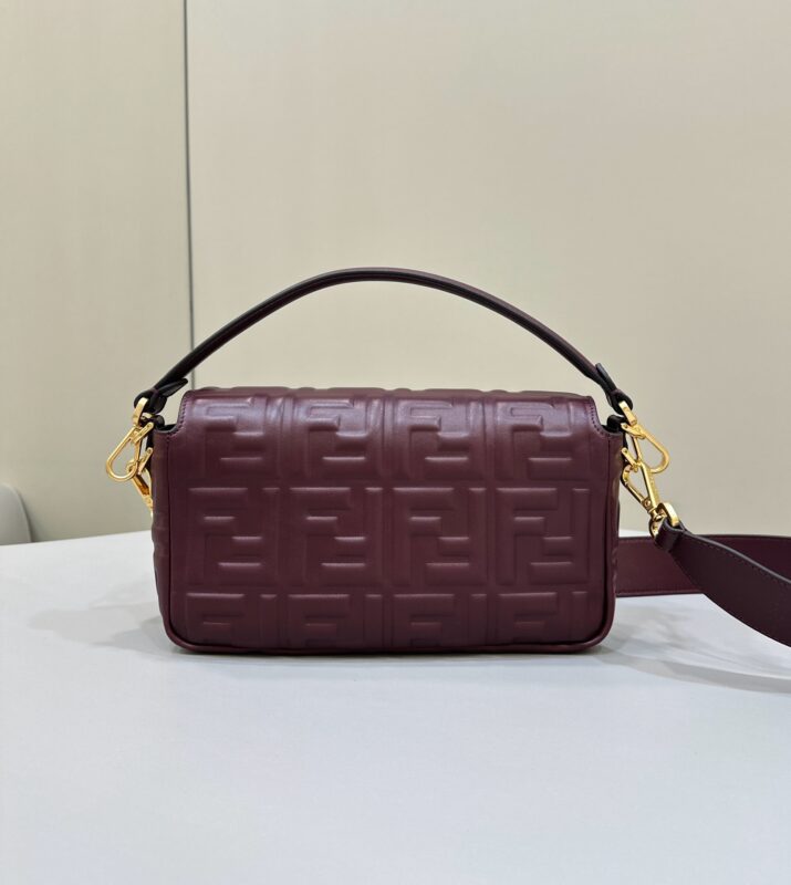 Replica Fendi Baguette Bordeaux