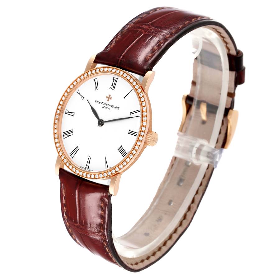Vacheron Constantin Patrimony 31mm Rose Gold Ladies Watch 33593