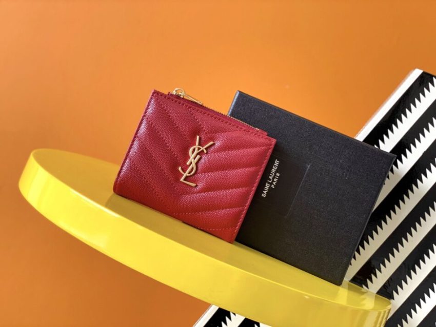 Replica Yves Saint Laurent Zipper Wallet