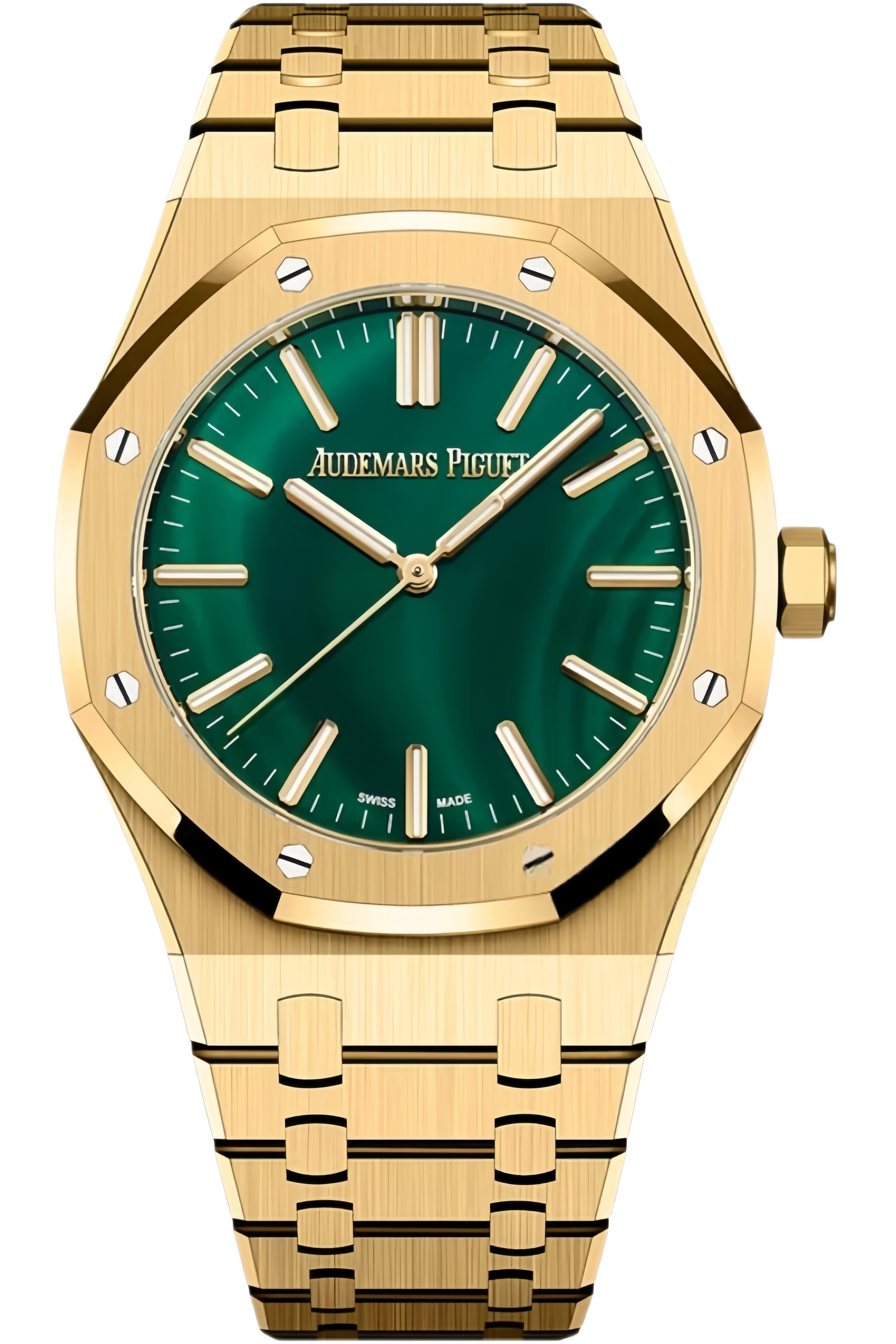 Audemars Piguet Royal Oak Ref. 15513BA.OO.1320BA.01 Super Clone Watch – 41mm Yellow Gold Case Blue Dial Swiss Replica