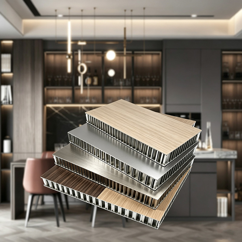 Customized Honeycomb Aluminum Sandwich Panel Soundproof Heat-Insulated Door Core Partition Panel Model 3003 2440mm