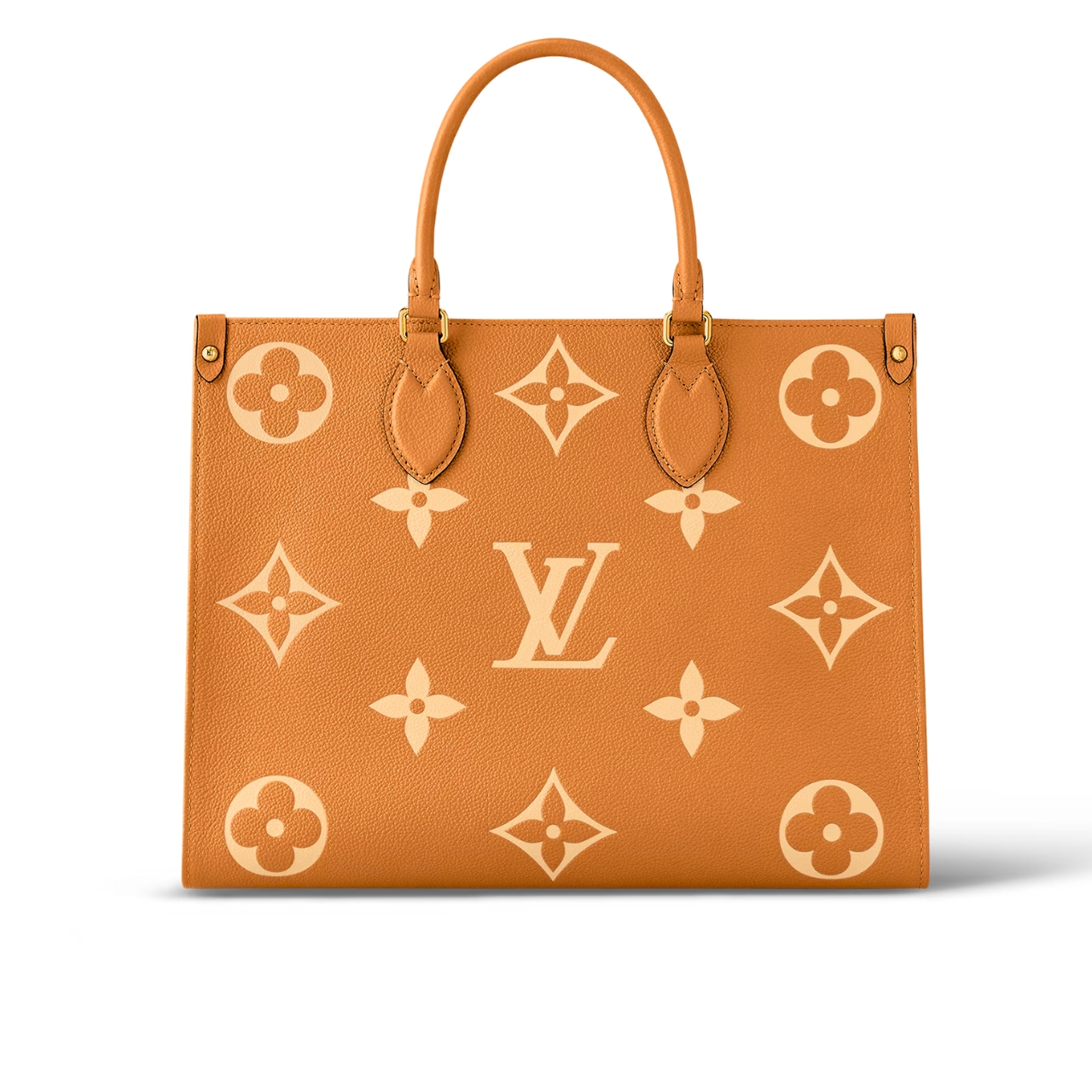 Louis Vuitton Onthego MM Tote Bag Orange 35Cm M45982