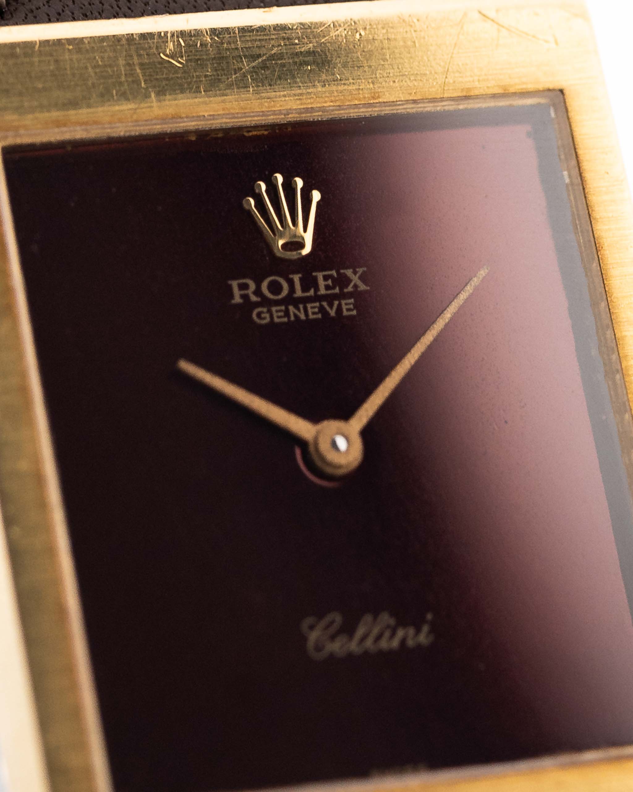 Rolex Cellini 4014 Burgundy 1972