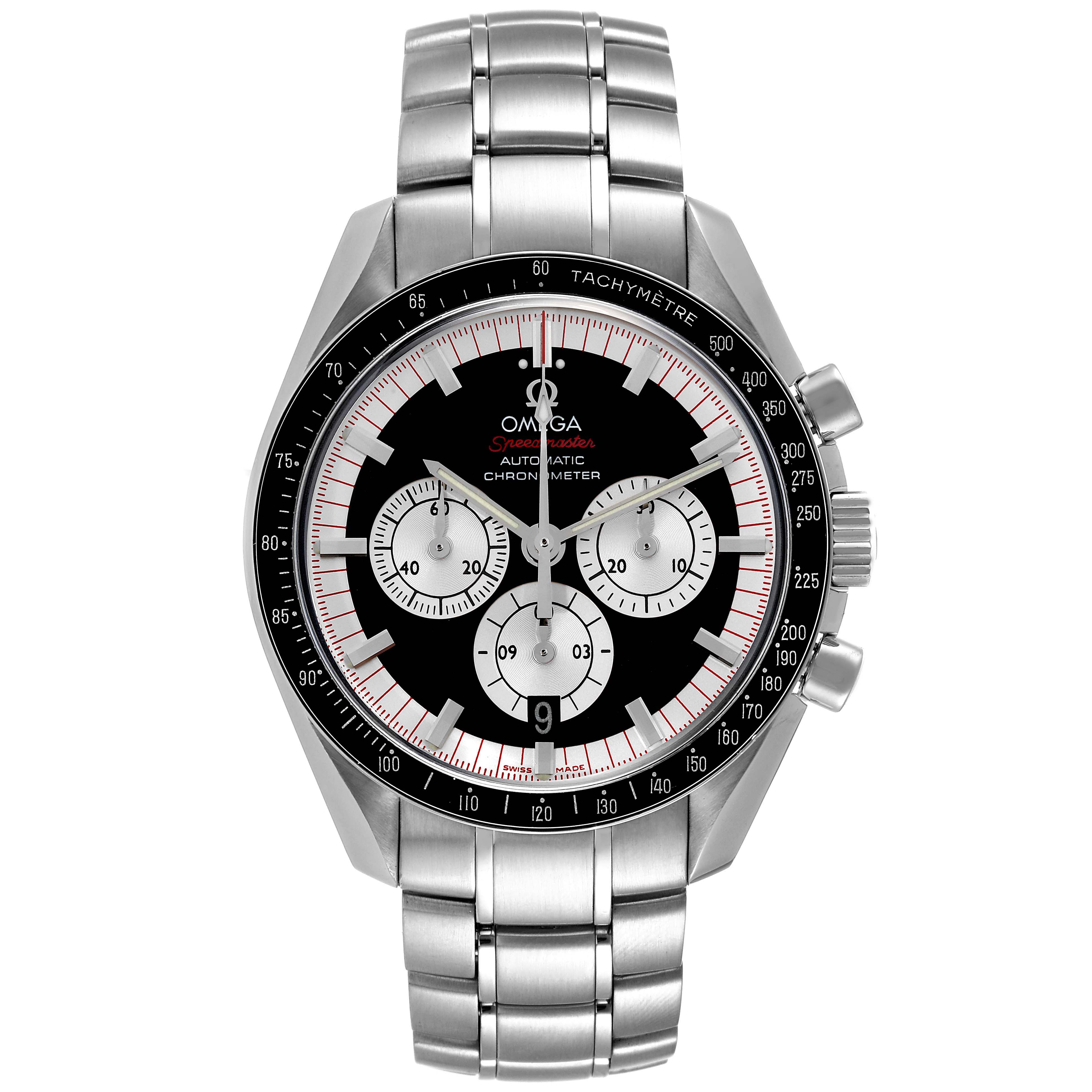 Omega Speedmaster Schumacher Legend Limited Edition Steel Mens Watch 42.0 MM 3507.51.00