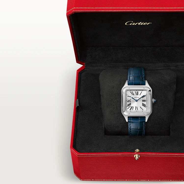 SANTOS-DUMONT Blue Strap 38mm