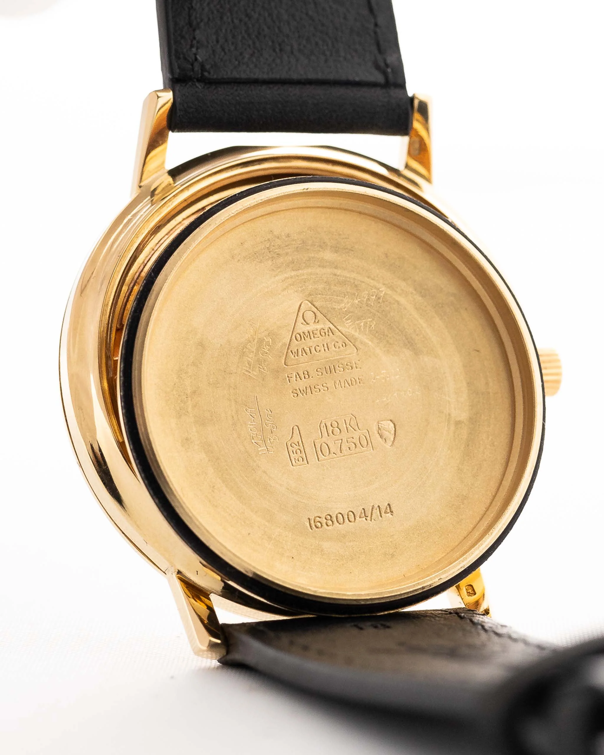 Omega Constellation 168004 18k Date Onyx 1966