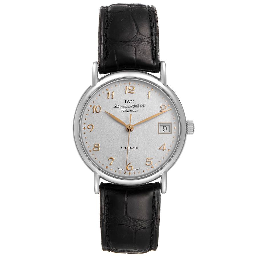 IWC Portofino Silver Dial Automatic Steel Mens Watch IW351323
