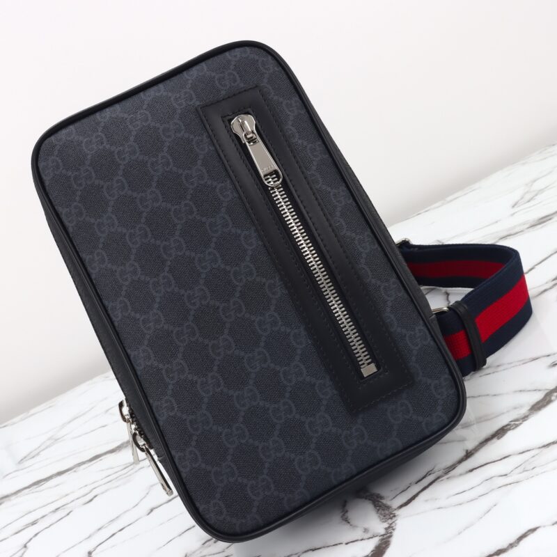 Replica Gucci Supreme Sling Bag Black