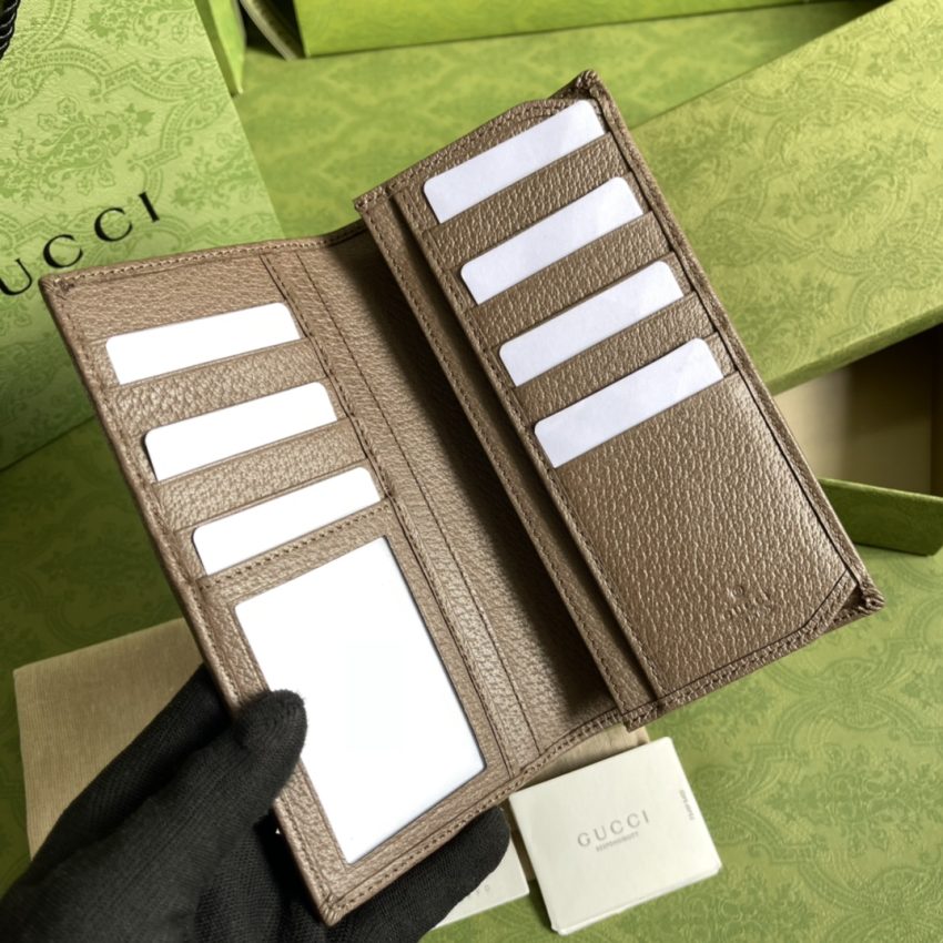 Replica Gucci Interlocking Long Wallet