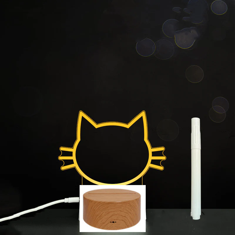 3D Acrylic Board Handwriting Message Board