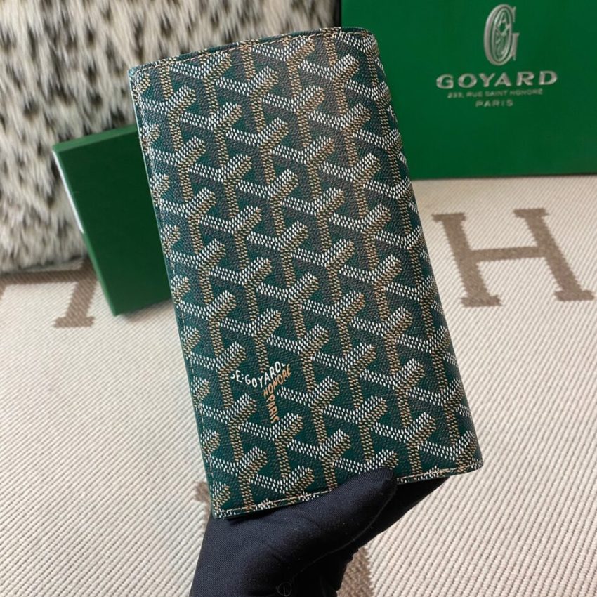 Goyard Long Folding Wallet — Premium Continental Dupe