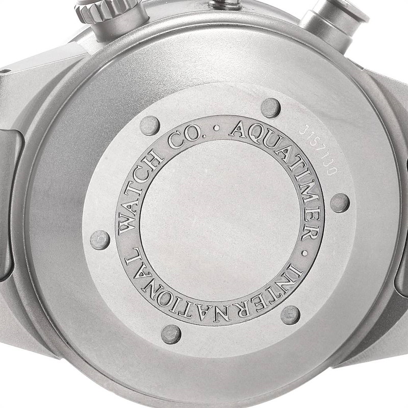IWC Aquatimer GST Titanium Chronograph Day Date Mens Watch IW371903