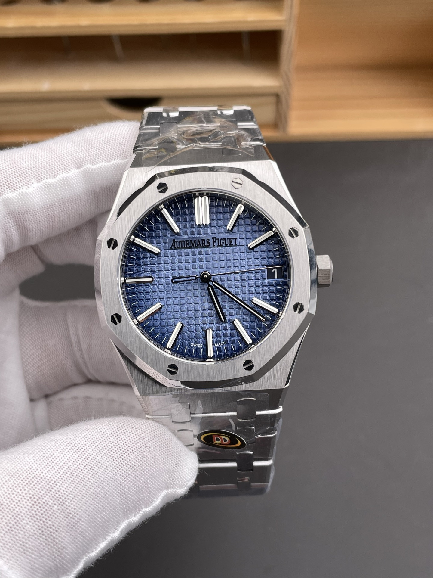 Royal Oak 15510 Ice Blue Dial DDF Factory