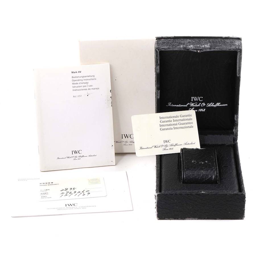 IWC Classic Mark XV Black Dial Automatic Mens Watch IW325301