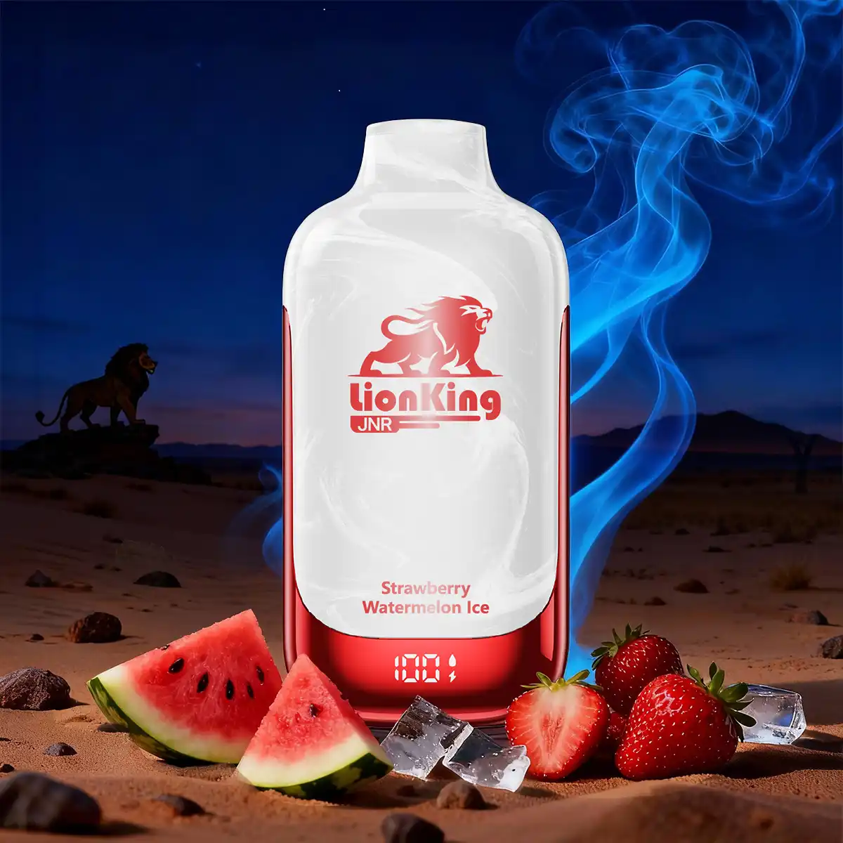 Strawberry Watermelon - JNR Lion King 50000 Puff Disposable Vape - JNR Vape US