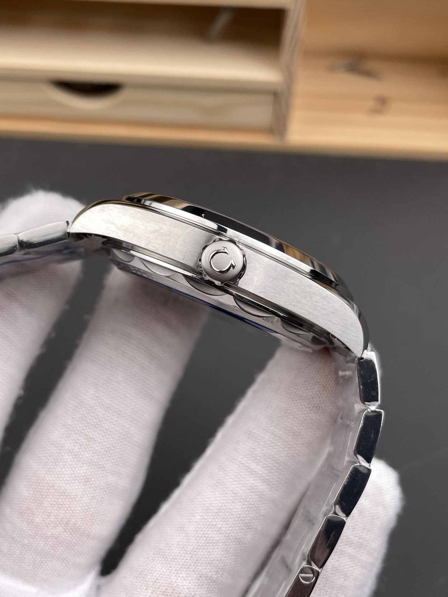 Seamaster 150, Teak Light Blue Dial