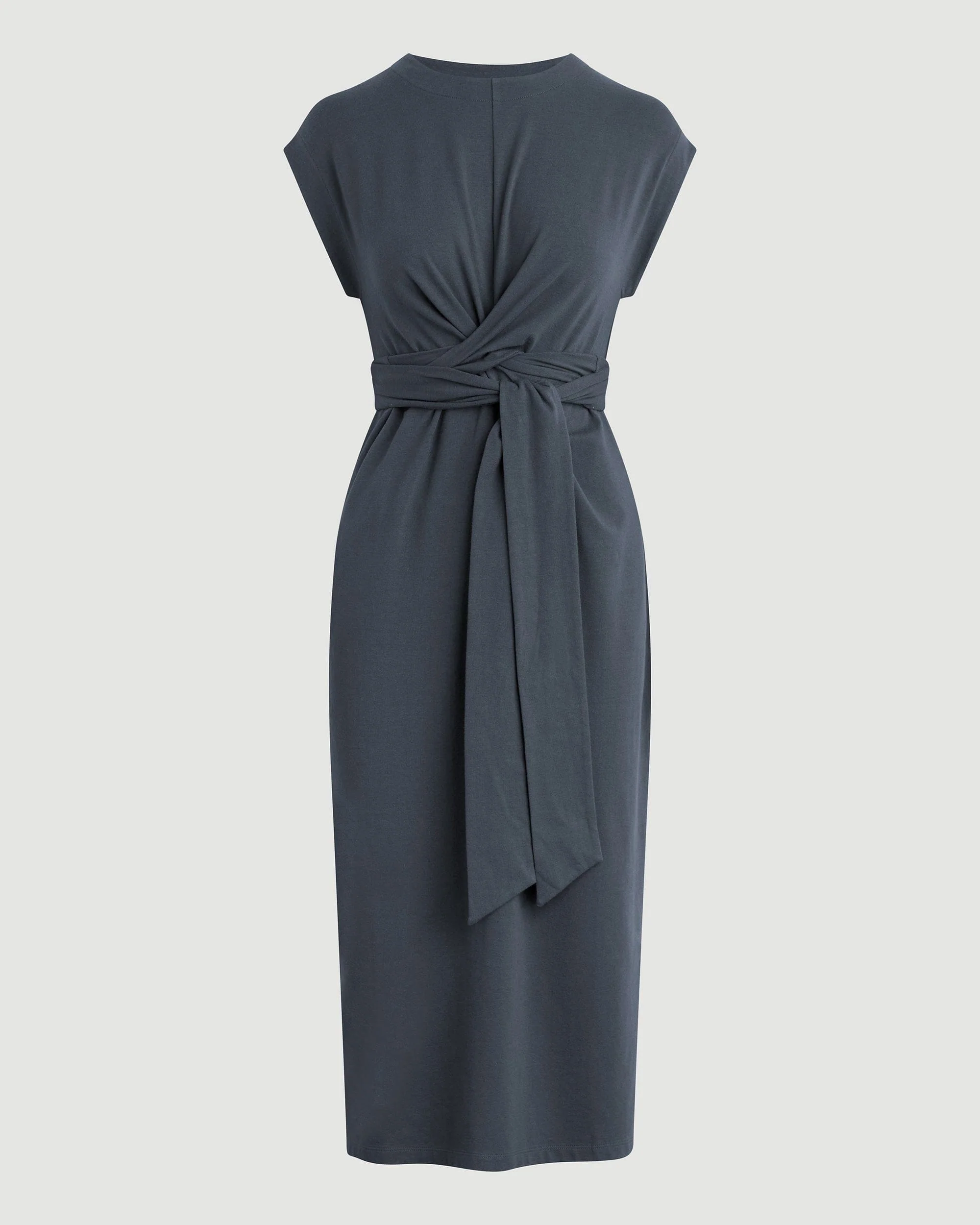 Fei Tie-Front Organic Cotton Dress (Petite)