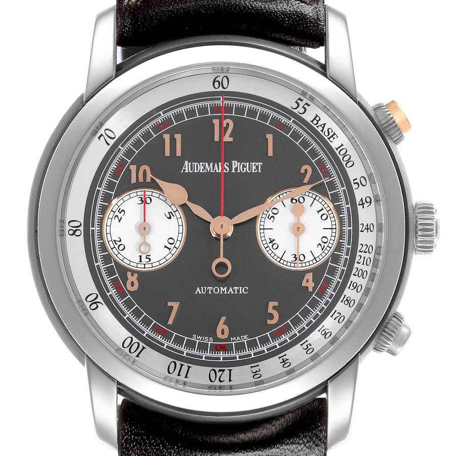 Audemars Piguet Jules Gstaad Classic Limited Edition Titanium Mens Watch 26558TI