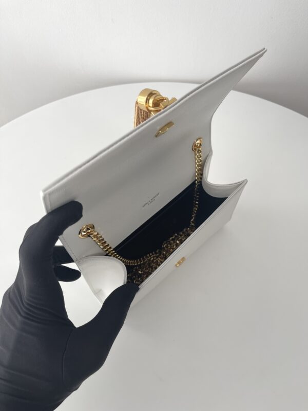 Replica YSL Kate Tassel White