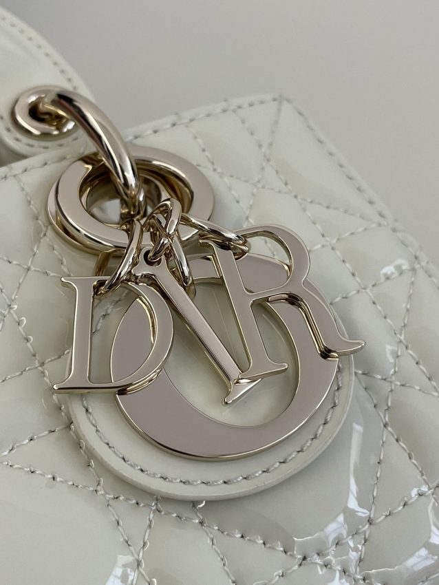 Replica Dior Lady D – Joy Mini Bag White Patent