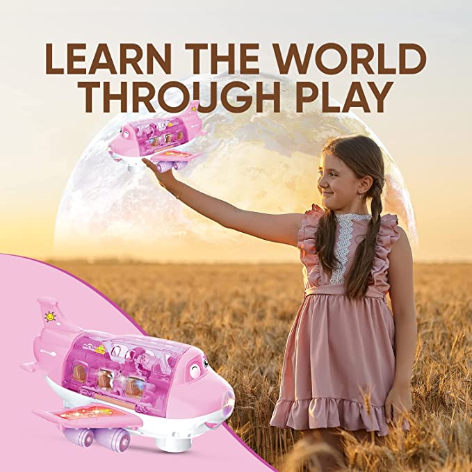 (🎁Children's Day Sale-47% OFF) 360° Rotating Electric Toy Plane ✈