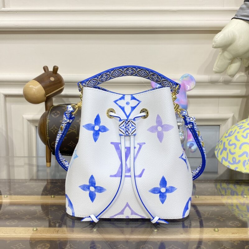 Replica Louis Vuitton Neonoe Bb White – Blue
