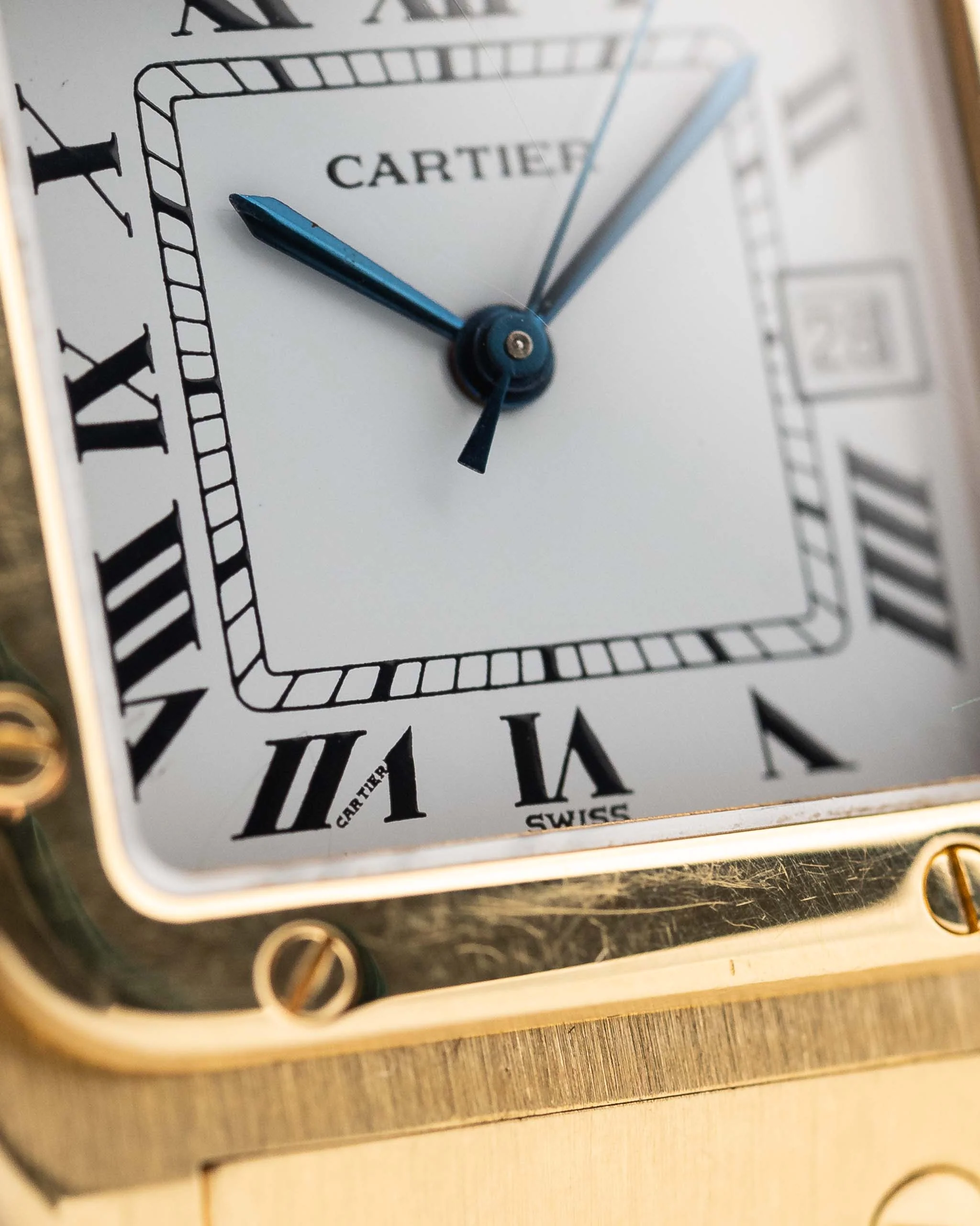 Cartier Santos Carr&eacute;e 2964 1980s