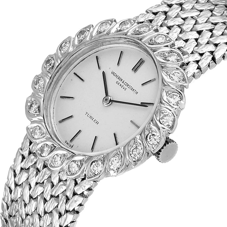 Vacheron Constantin White Gold Diamond Vintage Cocktail Ladies Watch