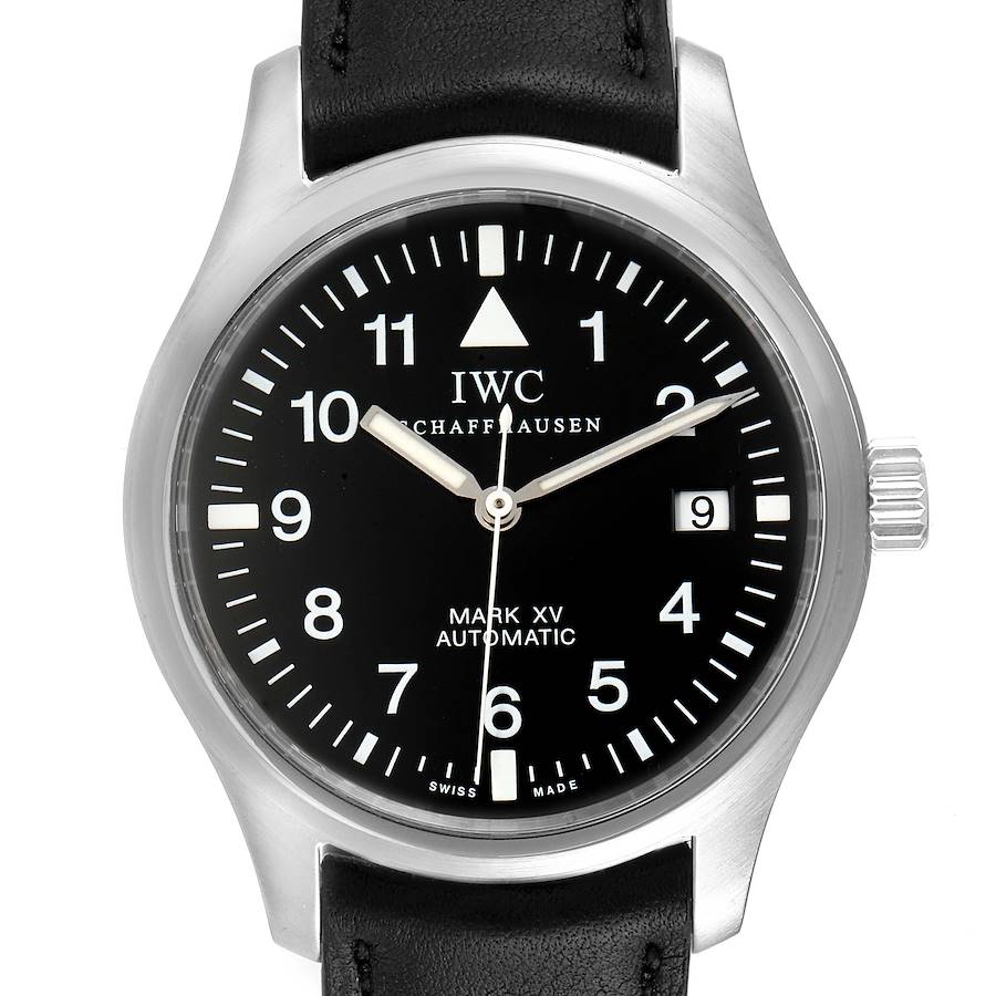 IWC Classic Mark XV Black Dial Automatic Mens Watch IW325301