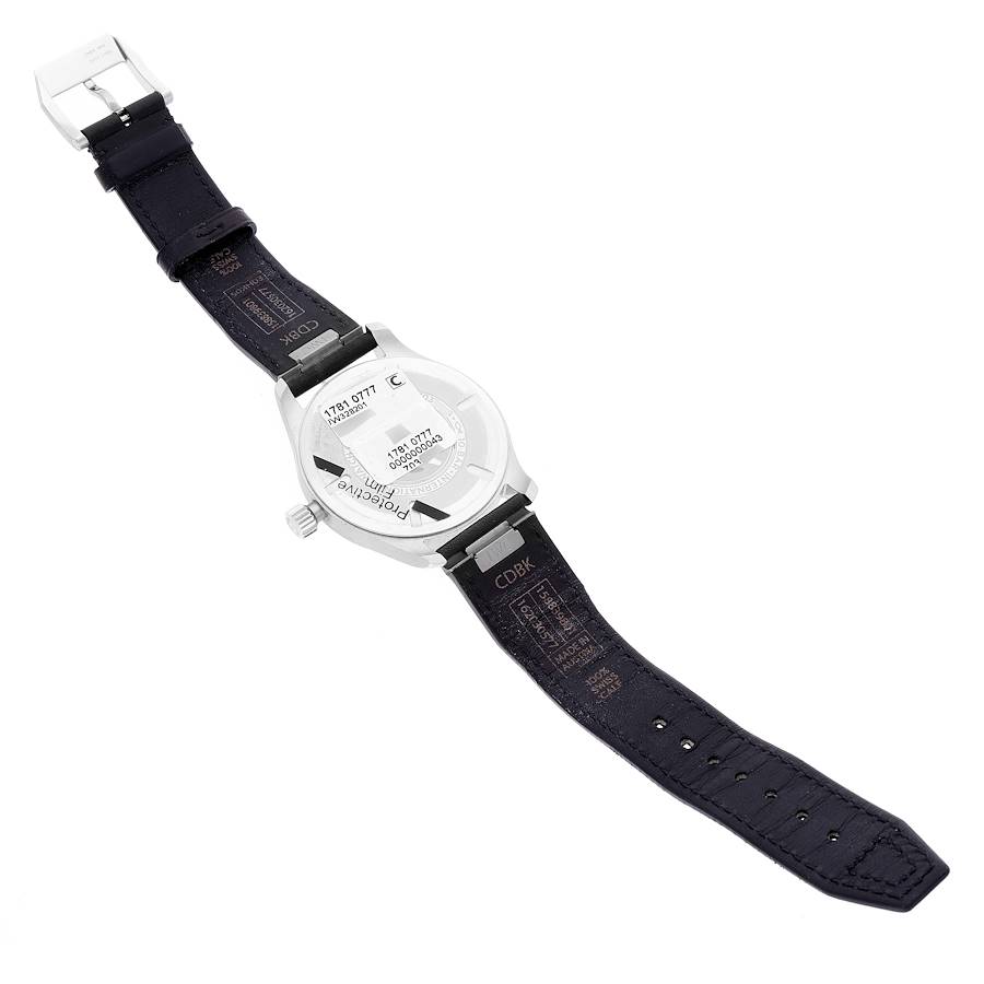 IWC Pilot Mark XX Black Dial Steel Mens Watch IW328201