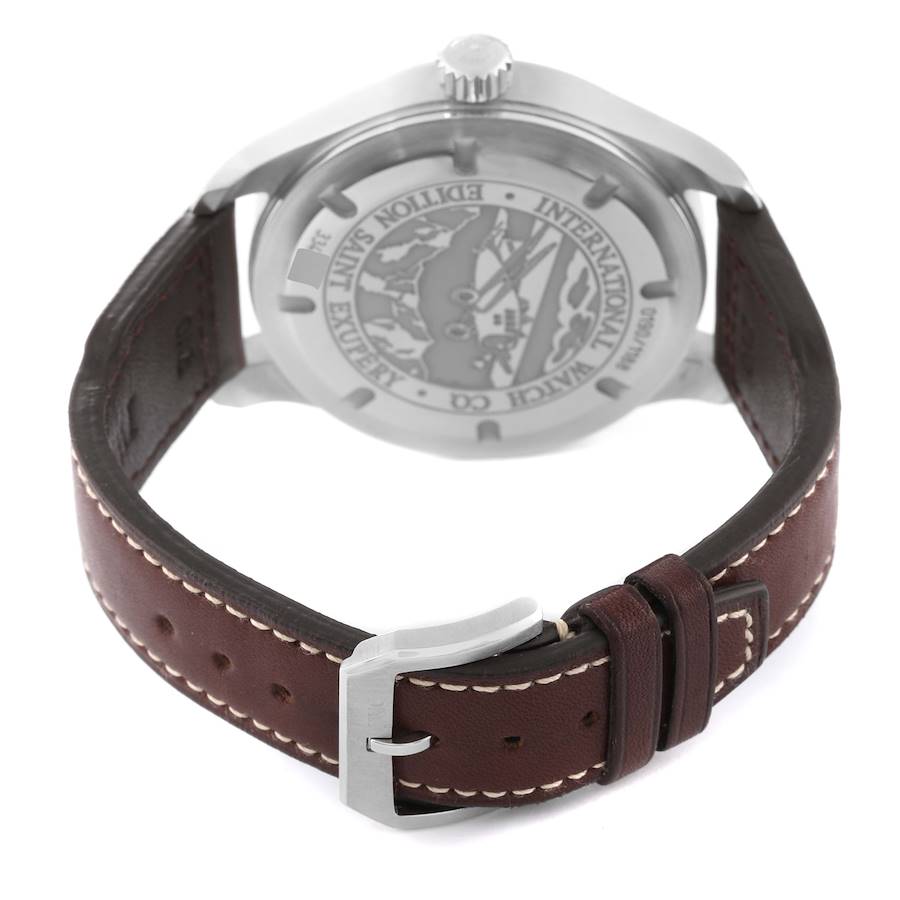 IWC Pilot UTC Antoine de Saint Exupery Limited Edition Steel Mens Watch IW326104