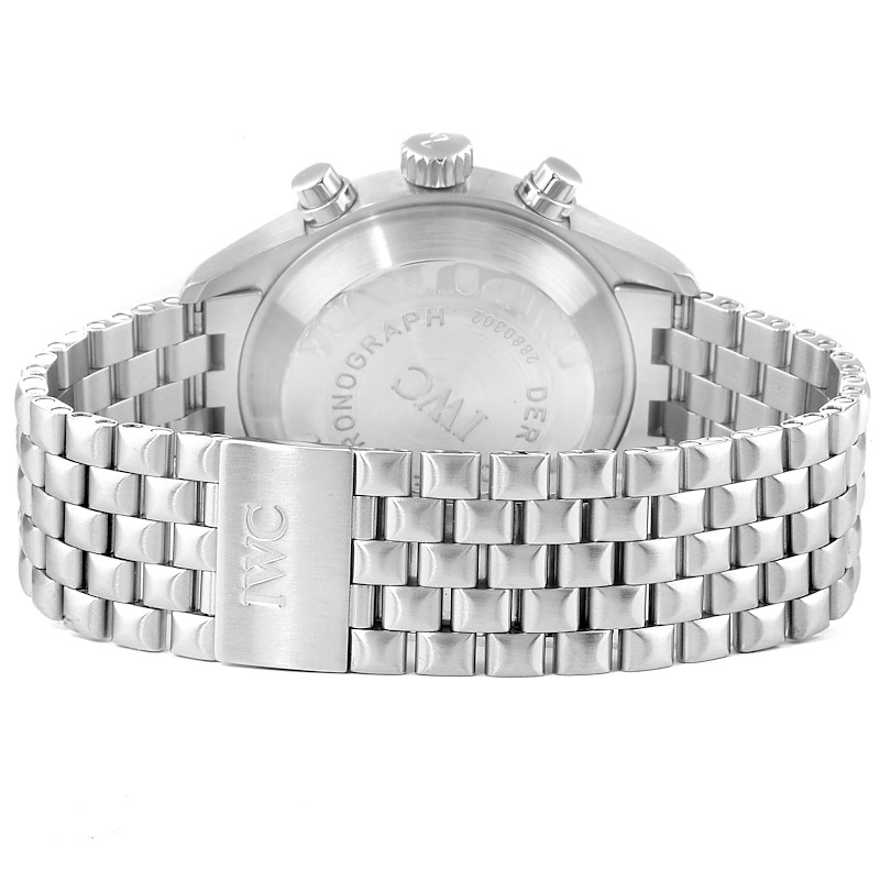 IWC Split Seconds Doppel Chronograph Steel Mens Watch IW371319