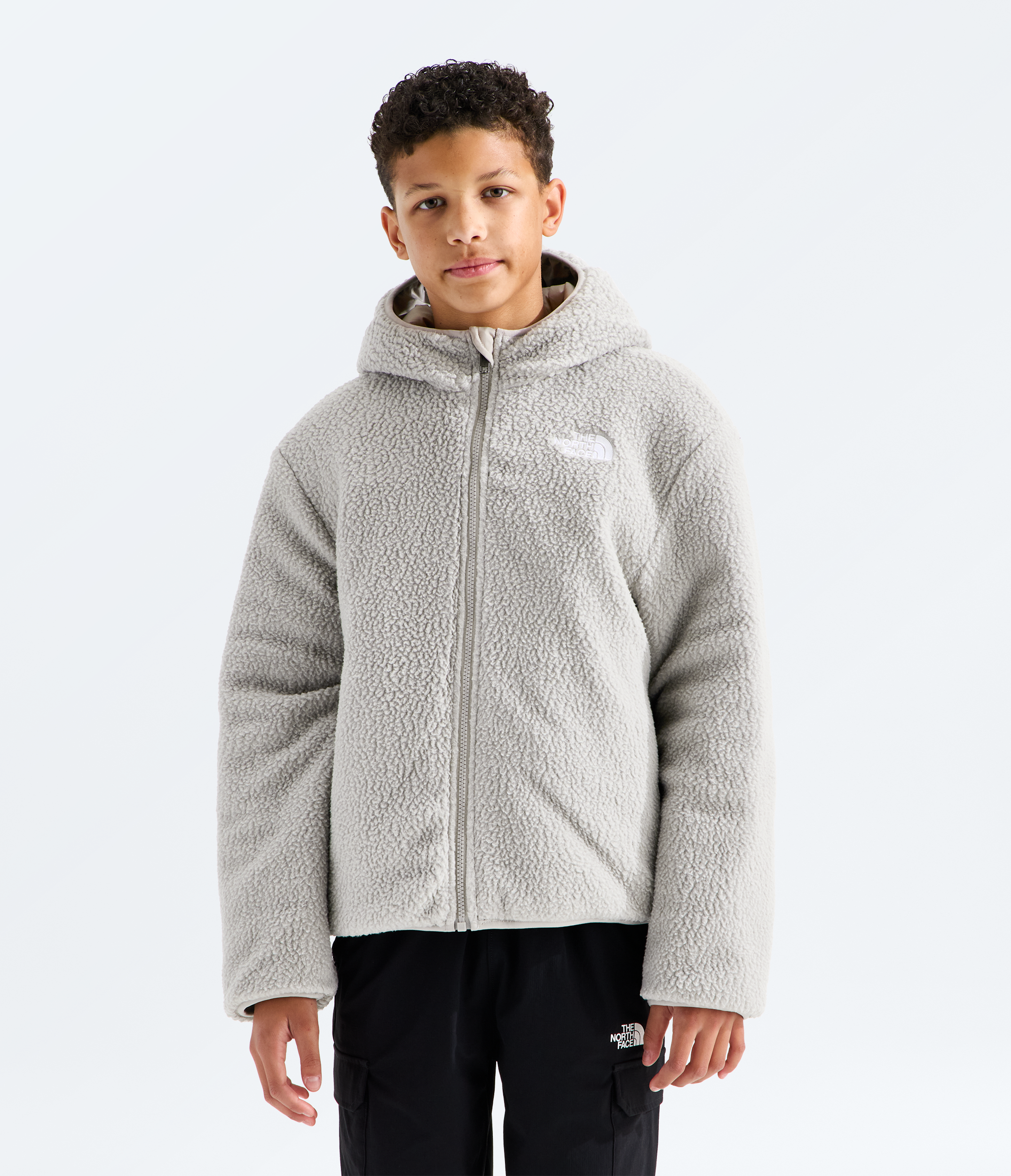 Boys’ Reversible Shasta Full-Zip Hooded Jacket