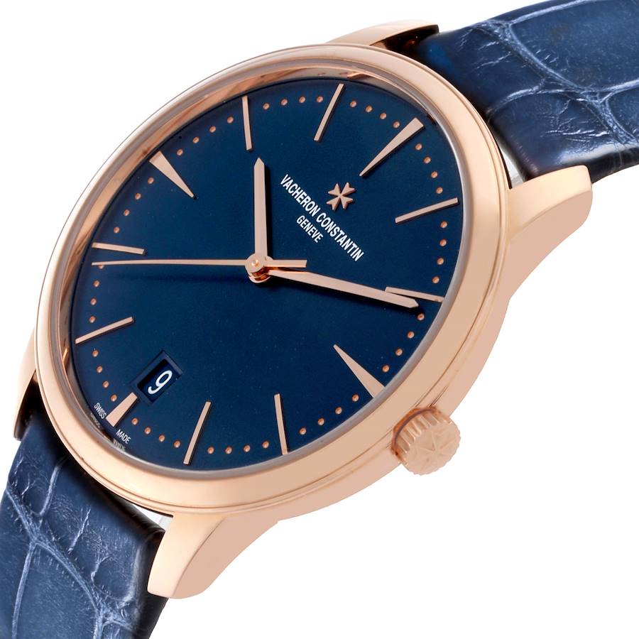 Vacheron Constantin Patrimony 36mm Rose Gold Mens Watch 4100U