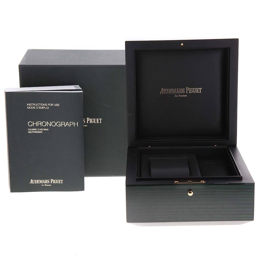 Audemars Piguet Royal Oak Offshore Rose Gold Chronograph Mens Watch 26470OR