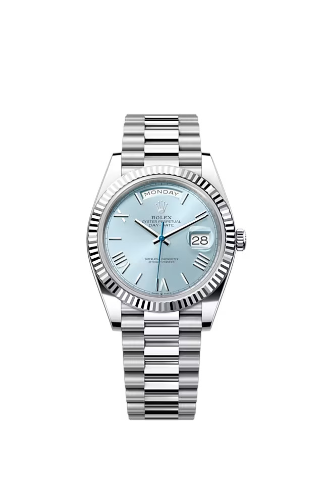 2025 NEW Rolex Land-Dweller 40 Oyster, 40 mm, Oystersteel and white gold M127334-0001