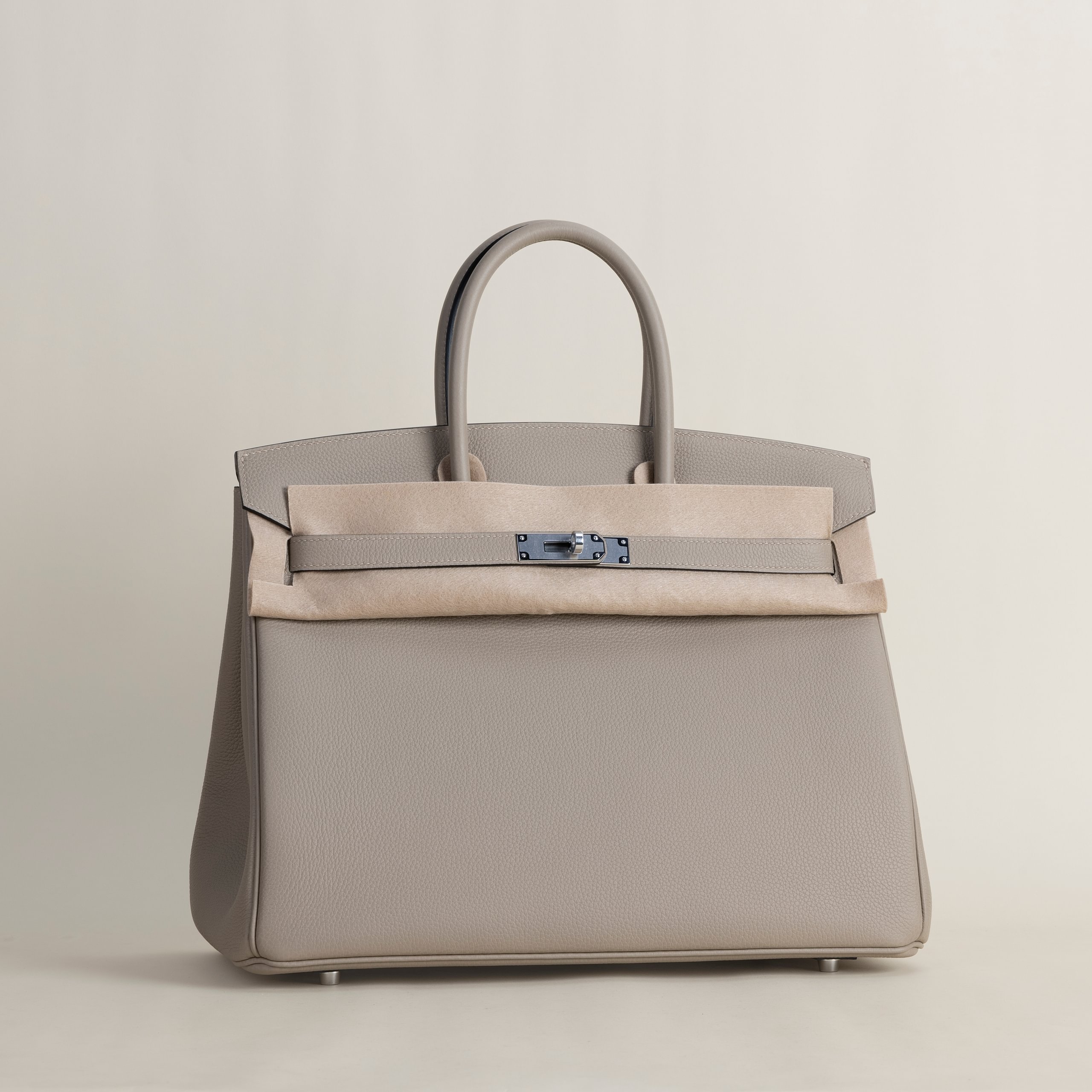 Birkin 35 togo gris tourterelle RGHW